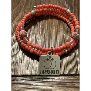 Handmade Beaded Wrap Bracelet for Women/ Memory wire Bracelet/ Seed Bead bracele